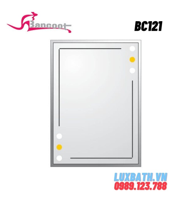 Gương treo tường tráng bạc 5 lớp Bancoot BC121