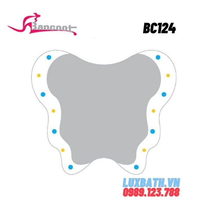 Gương treo tường tráng bạc 5 lớp Bancoot BC124