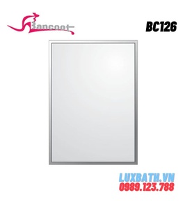 Gương treo tường tráng bạc 5 lớp vuông Bancoot BC 126 (45x60cm)