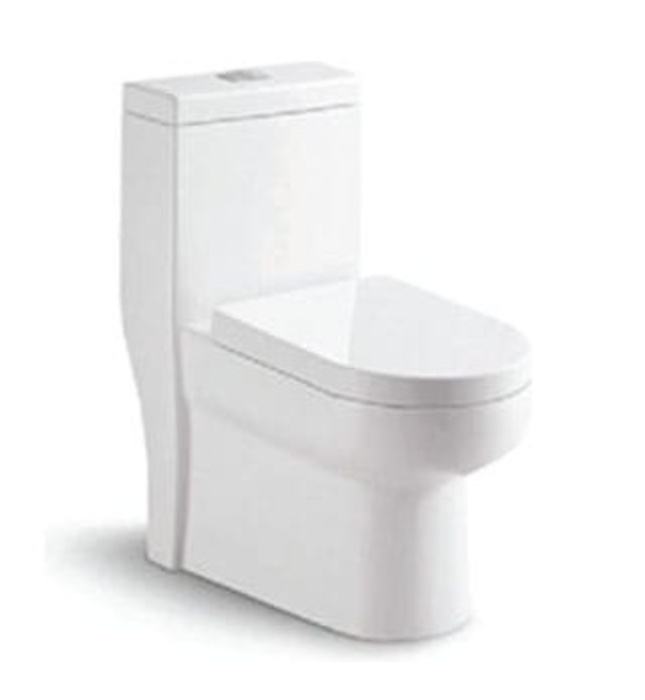 Bồn cầu 1 khối nắp rơi êm Clara CT-106SS