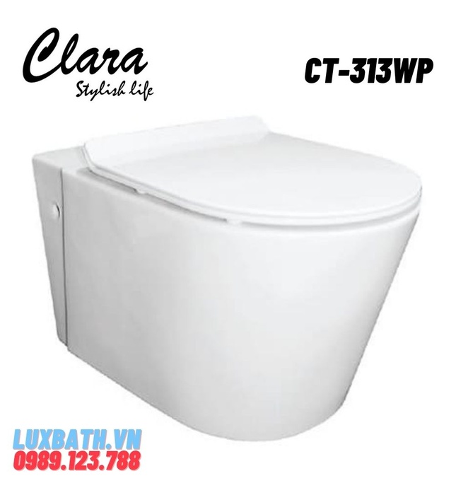 Bồn cầu két âm tường Clara CT-313WP