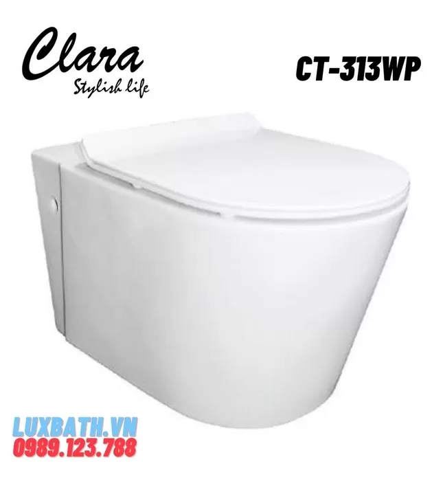 Bồn cầu két âm tường Clara CT-313WP