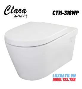 Bồn cầu két âm tường Clara CTM-318WP
