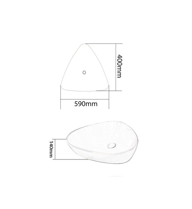 Chậu rửa Lavabo đặt bàn Clara CB-1118