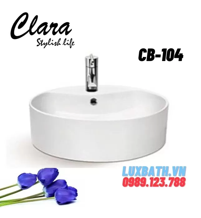 Chậu Lavabo Dương Bàn Clara CB-104