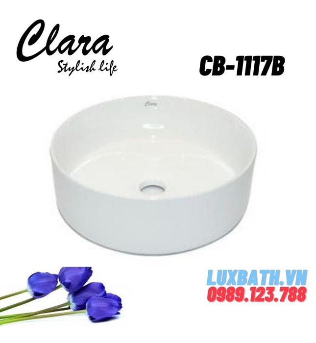 Chậu rửa Lavabo đặt bàn Clara CB-1117B