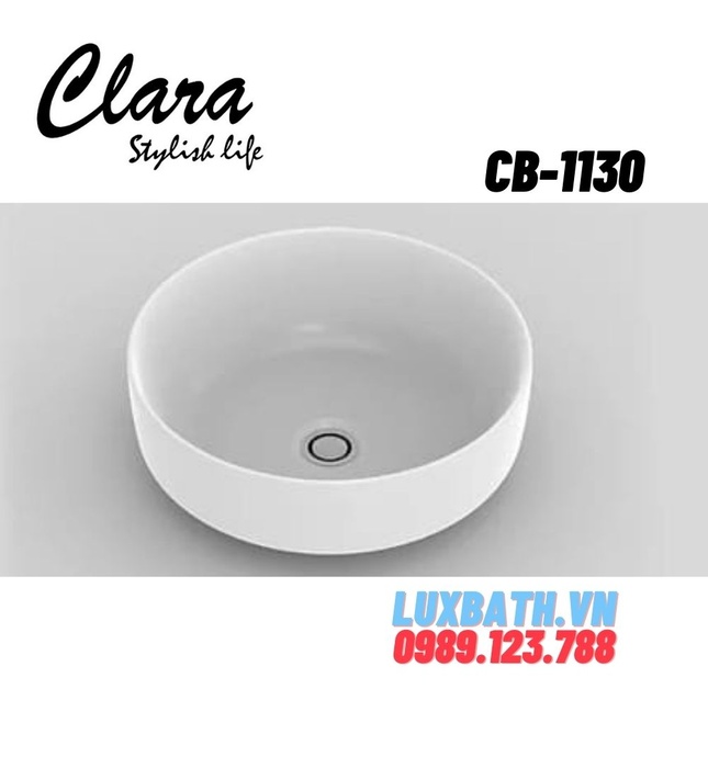 Chậu rửa Lavabo đặt bàn Clara CB-1130 