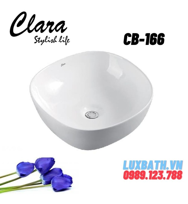 Chậu rửa Lavabo đặt bàn Clara CB-166