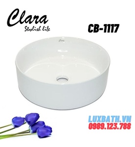 Chậu rửa Lavabo đặt bàn Clara CB-1117