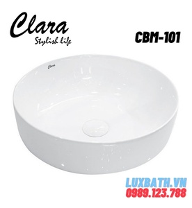 Chậu rửa Lavabo đặt bàn Clara CBM-101