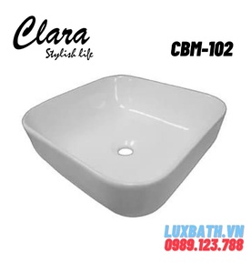 Chậu rửa Lavabo đặt bàn Clara CBM-102 
