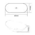Chậu Lavabo Dương Bàn Clara CB-1115