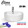 Chậu rửa Lavabo đặt bàn Clara CB-104