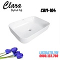 Chậu rửa Lavabo đặt bàn Clara CBM-104 