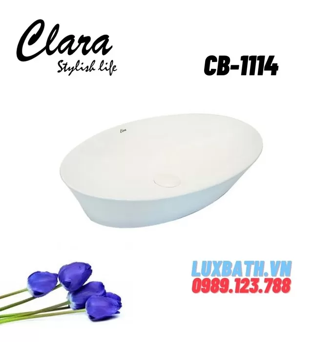 Chậu Lavabo Dương Bàn Clara CB-1114