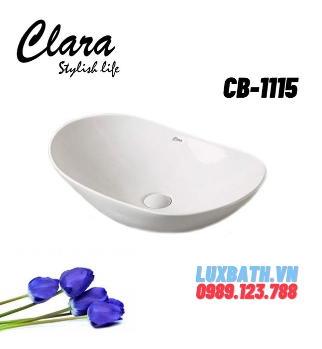 Chậu rửa Lavabo đặt bàn Clara CB-1115