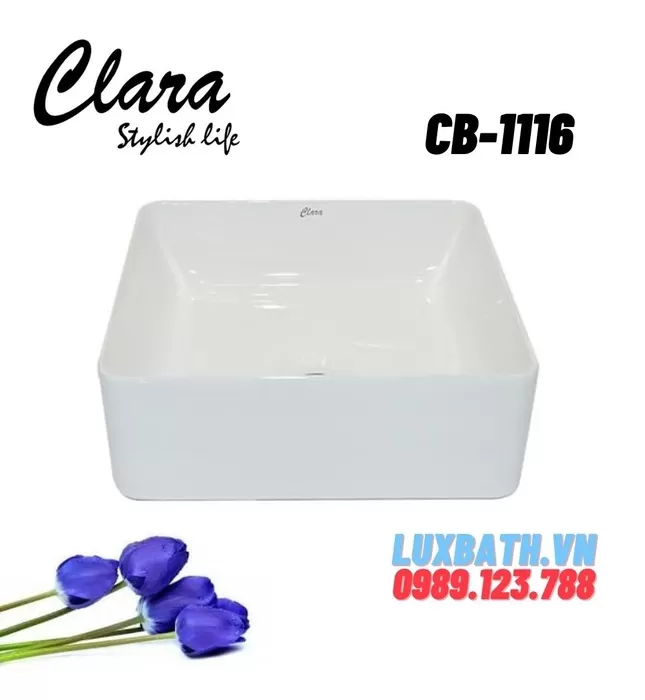 Chậu Lavabo Dương Bàn Clara CB-1116