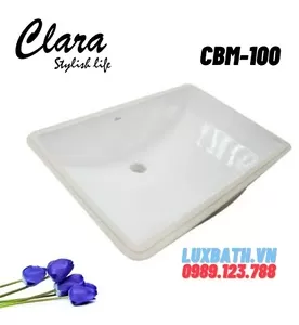 Chậu Lavabo Âm Bàn Clara CBM-100