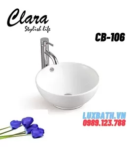 Chậu Lavabo Dương Bàn Clara CB-106
