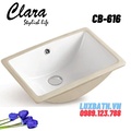 Chậu rửa Lavabo âm bàn Clara CB-616