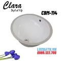 Chậu Lavabo Âm Bàn Clara CBM-114