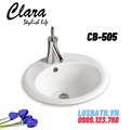 Chậu rửa Lavabo dương vành Clara CB-505