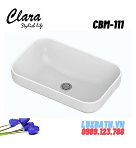 Chậu rửa Lavabo bán âm Clara CBM-111