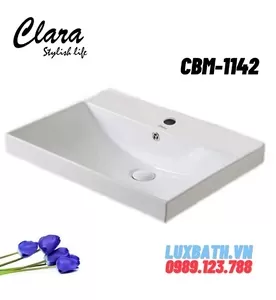 Chậu Lavabo Bán Âm Clara CBM-1142