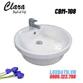 Chậu rửa Lavabo bán âm Clara CBM-108 