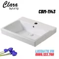 Chậu Lavabo Bán Âm Clara CBM-1143