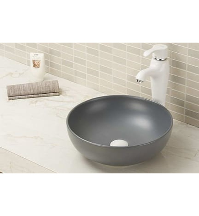 Chậu rửa Lavabo đạt bàn Clara CB-1161-GR( màu xám)