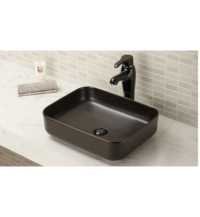Chậu rửa Lavabo đạt bàn Clara CB-1162-BK( màu nâu )
