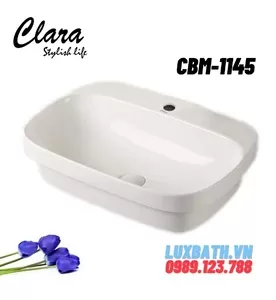 Chậu Lavabo Bán Âm Clara CBM-1145