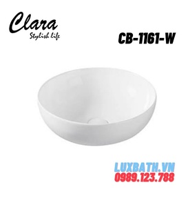 Chậu rửa Lavabo đạt bàn Clara CB-1161-W( màu nâu )