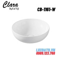 Chậu rửa Lavabo đạt bàn Clara CB-1161-W( màu nâu )