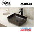 Chậu rửa Lavabo đạt bàn Clara CB-1162-BK( màu nâu )