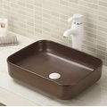 Chậu rửa Lavabo đạt bàn Clara CB-1162-BR( màu nâu )