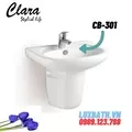 Chậu Lavabo Treo Tường Clara CB-301