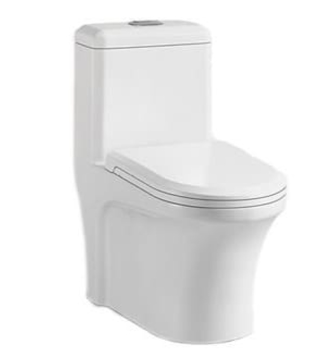 Bồn cầu 1 khối nắp rơi êm Clara CT-151SS