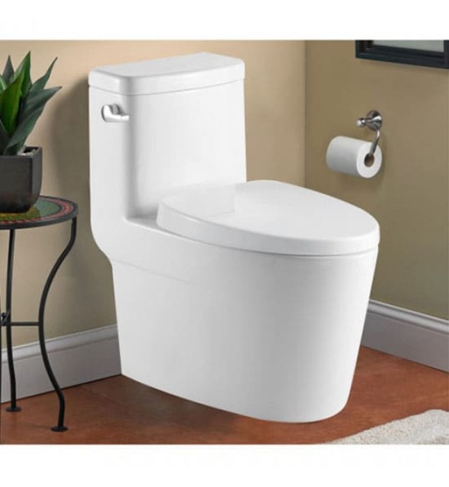 Bồn cầu 1 khối nắp rơi êm Govern K-0328S