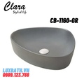 Chậu rửa Lavabo đạt bàn Clara CB-1160-GR( màu xám )