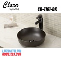 Chậu rửa Lavabo đạt bàn Clara CB-1161-BK( màu nâu )