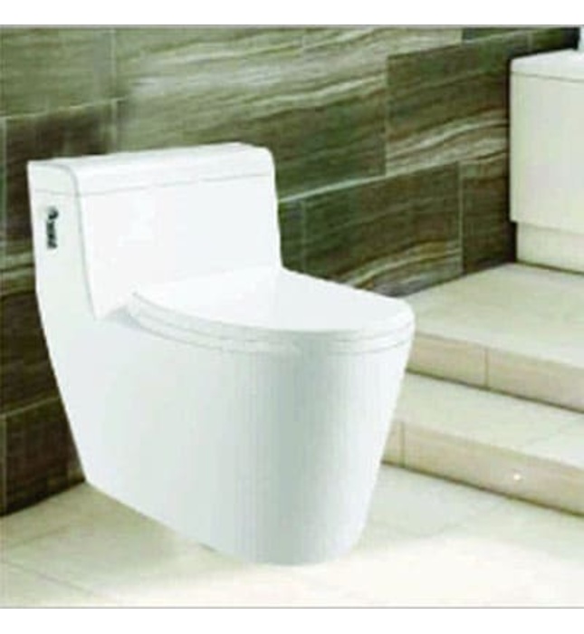 Bồn cầu 1 khối nắp rơi êm Govern LO-2299