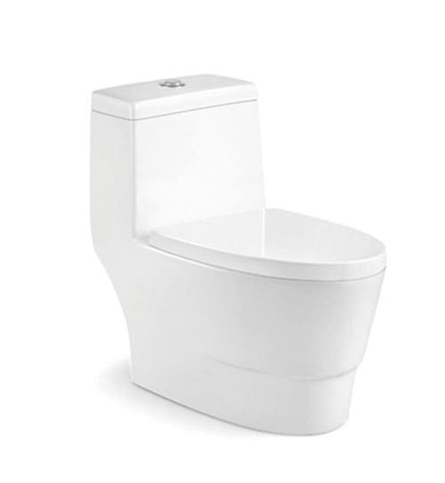 Bồn cầu 1 khối nắp êm Riba RB-2637