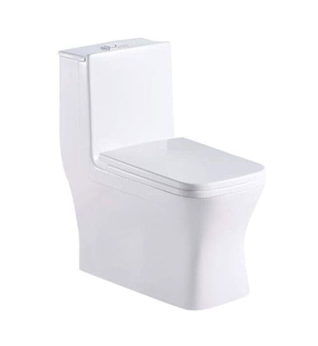 Bồn cầu 1 khối nắp êm Riba RB-3007