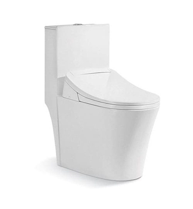 Bồn cầu 1 khối nắp điện tử Riba RB-2893A