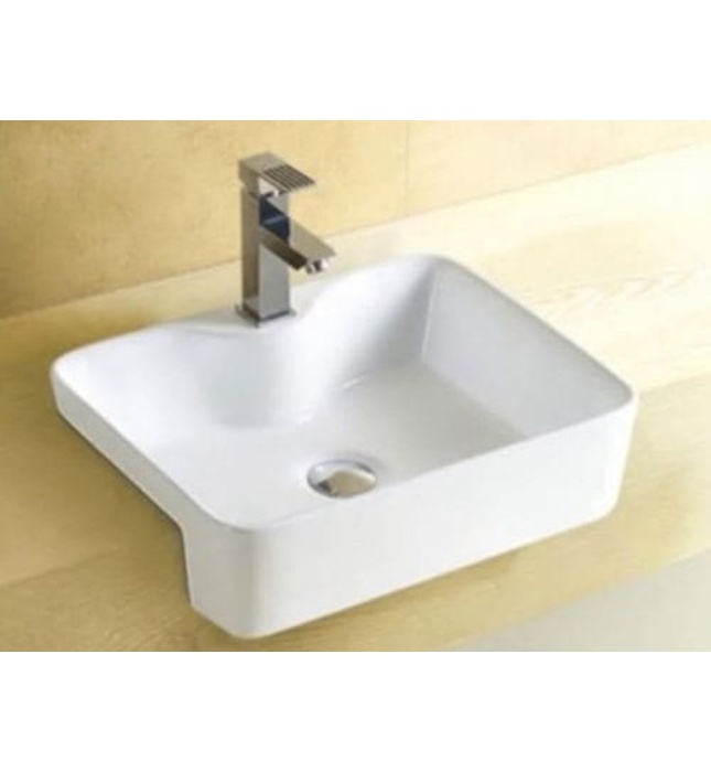 Chậu rửa Lavabo bán âm Riba RBC-7026A