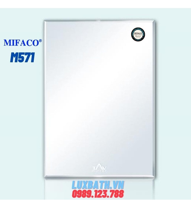 Gương soi chữ nhật Mifaco M571 50x70cm