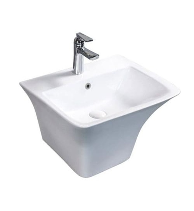 Chậu rửa Lavabo treo tường liền chân Riba RBC-9503