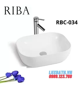 Chậu Lavabo Dương Bàn Riba RBC-034